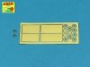 Aber 35A127 Feifel air cleaners tubes for early Tiger I, Ausf.E (Sd.Kfz.181) (1:35)